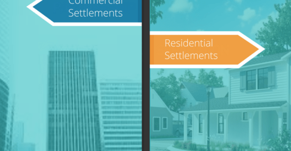 Residential vs. Commercial Settlements