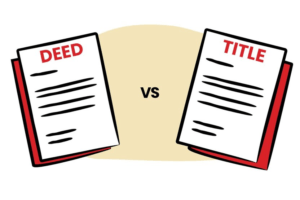 Differences Between a Title and a Deed